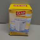 Glad Medium Trash Bags, 8 Gallon, Febreze Fresh Clean Garbage Bags, With Odor Control and Drawstring, 80 Count