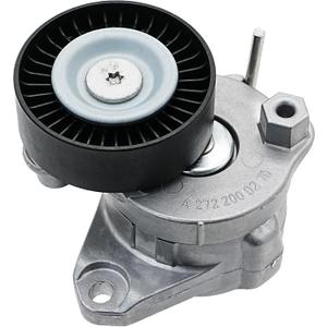 Belt Tensioner Assembly with Pulley Compatible with Mercedes-Benz C230 C300 SLK280 CLK350 CLS550 E550 ML350 R350 S550 SL550, Replaces# 2722000270, 2722000070, 38319