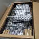 E14C Pro Heavy Duty Closet Organizer SystemFreestanding Clothing Racks for Hanging ClothesAdjustable Garment Rack 70.1"W  16.6"D  76.4"H Hold 960 lbsBlack Rack with Black Dustproof Cover