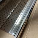 A-M Gutter Guard 6" x 50 Ft Mill Finish Aluminum, Leaf & Debris Protection