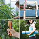 60PCS 9inch Ball Bungee Cords, Heavy Duty Outdoor Bungee Cord with Balls, Tarp Tie Down Bungee Balls for Shelter, Camping, Cargo,Tent Poles UV ResistantBall Size 1 inch