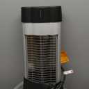 Wall Mounted Infrared Heater with 1 Seconds Instant Warmth, Quiet Electric Radiant Heating for Garage Greenhouse Porch, 1500W Adjustable Temperature Patio Heater