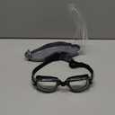 Aegend Swim Goggles, Swimming Goggles No Leaking Full Protection Adult Men Women Youth (Black Clear)