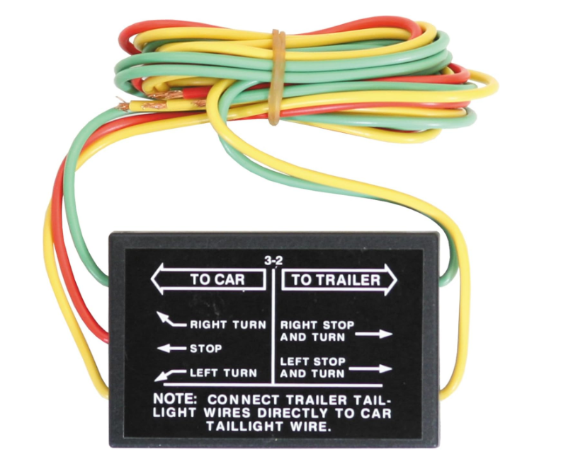Buyers Products 5423203 6 Amp 3-2 Solid State Heavy-Duty Tail Light Converter, Easy Installation, Convert 3 Wire Tail Lights To 2 Wire Trailer System