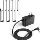 Mrgru 5 V Replacement Power Cord for Christmas Ornaments Compatible with Hallmark Keepsake Storytellers and Magic Keepsake Ornaments, 7 Plug Power Adapter