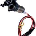 EAHOSUCC 12Volt Car Cigarette Lighter Socket Female with 1M/3.3FT Wiring Harness, 12V Waterproof Power Outlet Replacement Plug for Car, ATV, Marine