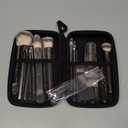 Brush Set 18 Pcs Premium Synthetic Foundation Powder Concealers Eye shadows Blush Makeup Brushes with black case