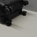 Sweetcrispy Carry on Luggage, Hard Shell ABS Suitcase with Double Spinner Wheels, Lightweight Expandable Rolling Suit Case with TSA Lock, 20 Inch Bronze Black