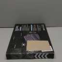 Wireless Keyboard and Mouse Combo, Wave Keys Full-Sized Ergonomic Keyboard with Cushioned Plam Rest, Phone Holder, Comfortable Natural Typing, 2.4G Cordless Set for Computer, Laptop, PC, Mac, Windows