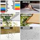 Amgo 10' x 10' x 10' Beige Triangle Sun Shade Sail UPF50+ Canopy Awning AGSLT, 95% UV Blockage, Water & Air Permeable, 200GSM Heavy Duty Commercial and Residential (We Make Custom Sizes)