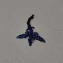 GemmiCho 3D Printed Dragon with Wings, 11" 3D Printed Dragon, 3D Dragon for Stress Relief, Perfect Desk Decor & Collectible for 3D Printing Animals (Dark Blue)