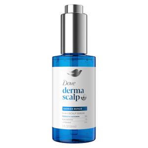 Dove Derma Scalp Dandruff Relief 3-in-1 Barrier Repair Serum 1 ct with Prebiotic Glycerin, Niacinamide and Vitamin E for Dandruff-Prone, Flaky, Dry Scalp 2 fl oz