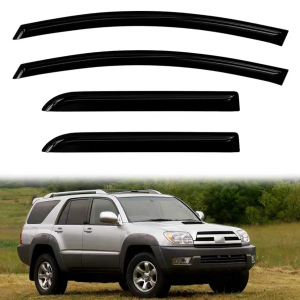 Rain Guards for 2003-2009 Toyota 4Runner 4PCs Window Visors Wind Vent Sun Shades Deflector