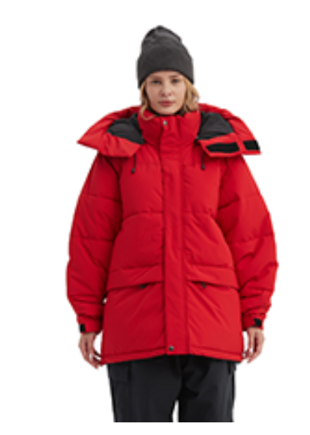 NOMADIKA Oversize Waterproof Ski Jacket Thick Snow Coats with Detachable Hood Winter Skiing Snowboard Jackets for Women Men, Medium