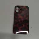 Cute Phone Case for iPhone 16 Case Amber Leopard Full Camera Protective Slim Shockproof Aesthetic-Brown Amber