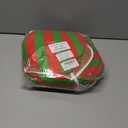 Christmas Cat Bed Tunnel, 3ft x 3ft x 9.8 Around Christmas Tree Cat Donut Tunnels Red Green Striped Mint Color Xmas Pattern with Kitten Gift Hanging Ball Decorations Cave for Xmas Tree Decor