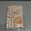 DUZXLCQ Fall Pillow Covers 18x18 inch Set of 2 White Pumpkins Thanksgiving Autumn Fall Decorative Throw Pillow Covers Farmhouse Decor Cushion Case Harvest Decorations for Couch Sofa Bed Home Outdoor