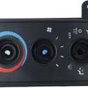 5015734AA Heater Climate Control Panel Module Compatible with Dodge Ram 1500 1999-2001, Ram 2500 1999-2002, Ram 3500 1999-2002, Without Power Mirrors