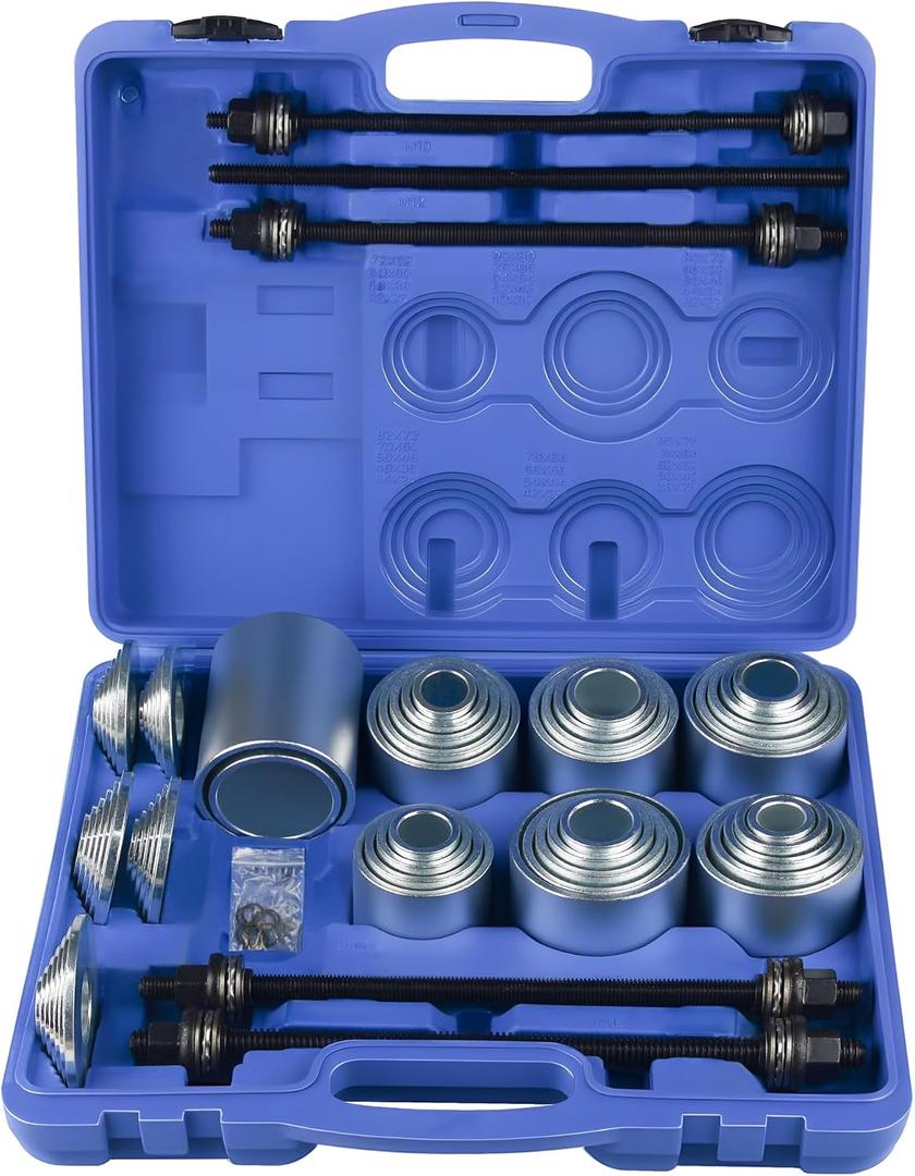 40pcs Press and Pull Sleeve Kit Bushing Press kit Bushing Removal Tool