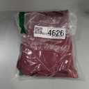 sancua Round Tablecloth - 60 Inch - Water Resistant Spill Proof Washable Polyester Table Cloth Decorative Fabric Table Cover for Dining Tables, Buffet Parties and Camping, Burgundy