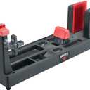 HOPPE'S Vise, Rifle and Shotgun Vise with Front and Rear Locking Supports Grey