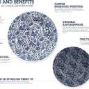 Churchill Blue Willow Plates Bowls Cups 20 Piece Dinnerware Set, Made In England