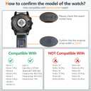 2 x GEAK 22mm QuickFit Replacement Compatible for Garmin Fenix 7/6/5 Watch Band, Sport Strap for Garmin Instinct Band/Instinct 2 Watch Bands, Soft Wristband for Approach S60/S62/Garmin Forerunner 945/935