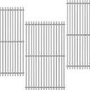 Grill Grates Replacement for Weber Grill Parts Weber Genesis II E-410, S-410, E/S-415, E/S-435, LX E/S-440, 66089, 66097, Stainless Steel Genesis 2 Flavorizer Bars Grids BBQ Grill Accessories
