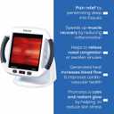 Beurer IL50 Infrared Heat Lamp Heated Red Light Therapy Lamp for Body, Face, Sinuses, & Skin - Effective Muscle Pain & Cold Relief Treatment by Improving Blood Circulation
