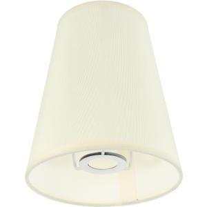 Amosfun Semi-Circular 7.1 Inch Linen Drum Lamp Shade Cover for Table Lamp E14 Bulb Modern Decorative Lampshade for Bedroom Living Room Home (Beige)