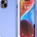 Diverbox for iPhone 14 case [Shockproof] [Dropproof] [Tempered Glass Screen Protector ],Heavy Duty Protection Phone Case Cover for Apple iPhone 14 (Purple-2in1)