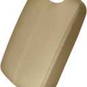UMISHI Center Console Armrest Cover for 2008 2009 2010 2011 2012 Honda Accord Auto Leather Suture Console Lid Cover Replacement (Beige)