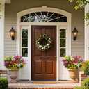 20 Packs Artificial Flowers Outdoor UV Resistant Fake Plants for Garden Patio Decor - Realistic Greenery for Hanging Planter Porch Window Home Wedding Spring Summer Decor