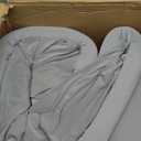 Japanese Floor Mattress, 3.5" Thicken Futon Mattress Tatami Mat, High Density Foam Support for Adult Kids Sleep, Portable Futon Sofa Bed for Camping, Pet Mat, Twin 80"x 39"（Silver Gray）