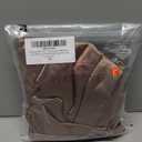 Avidlove Women Lingerie Satin Sleepwear Lace Chemise V Neck Nightwear Mini Slip Nightgown Brown Large