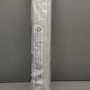 LazBlinds No Tools No Drill Cordless Bamboo Roman Shades, Light Filtering Window Treatment, Roll Up Bamboo Blinds for Window 32'' W x 64'' H, Ceylon Vintage White