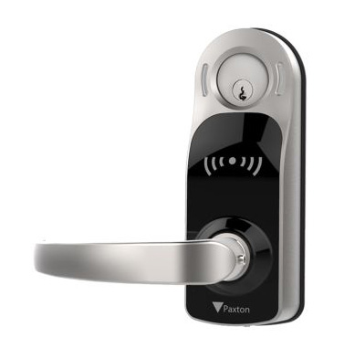 900-640BL-US Paxton10 Paxtlock Pro Wireless Access Control, Mortise, Galaxy Door Handle, Black