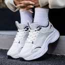 Women's Fashion Sneakers Chunky Breathable Walking Shoes Casual Mesh Athletic Tennis Shoes with Thick Sole for Women Gym Workout, 6