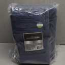 Madison Park 800GSM Bathroom Towel Set of 8 100% Cotton Bath Towel Set for Bathroom Luxurious Highly Absorbent 2 Bath Towels 2 Hand Towels 4 Washcloths Quick Dry Spa Quality Slate Blue (Multi-Sizes)