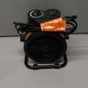 Outdoor Heaters for Patio, 1500W Portable Garage Heater with Overheat Protection & 3S Fast Heating, Non-Slip Cushion, Electric Space Heater for Patio, Garage, Greenhouse, Bedroom, Yellow