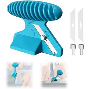 Foamboard Cutter Tool, FoamBoard Straight/Bevel Cutter Used to Cut Eva Foam, Foam Cutter Adjustable 45 or 90 For DIY Craft, Small Cutting Project, Blue, 1-Pack