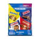 Assorted Butterfinger, Crunch, Baby Ruth, and 100 Grand Fun Size Chocolates, 60 count Party Pack, 37.2 oz (EXP 06/03/26)