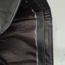 Mens Wallet with Chain, Genuine Leather Trifold Wallet RFID Blocking Anti-Theft Chain for Biker, Motorcycle (Black)