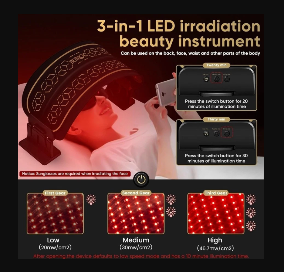 BUBLOC LED Photon Skin rejuvenation 3.0 Infared Light 