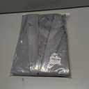 Vssjavun Blazer for Men Casual Suit Jackets Lightweight Sport Coat One Button Slim Fit Suits (Gray, L)