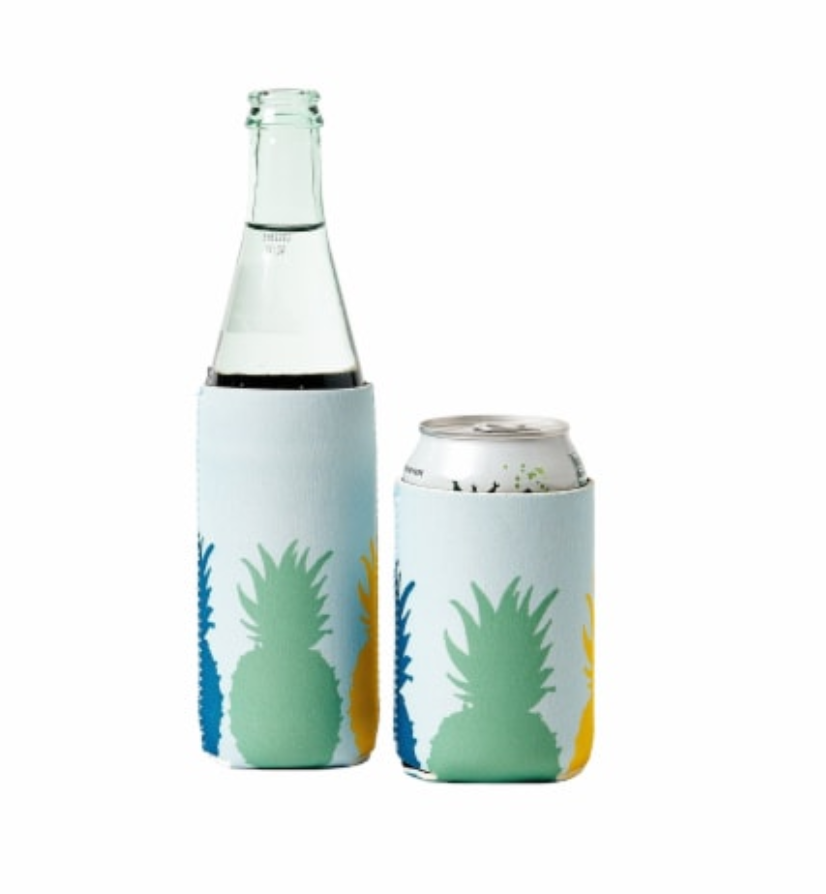 SDS for HD Designs Pineapple Slim Can Koozies - 2 pk, Pack Of 4