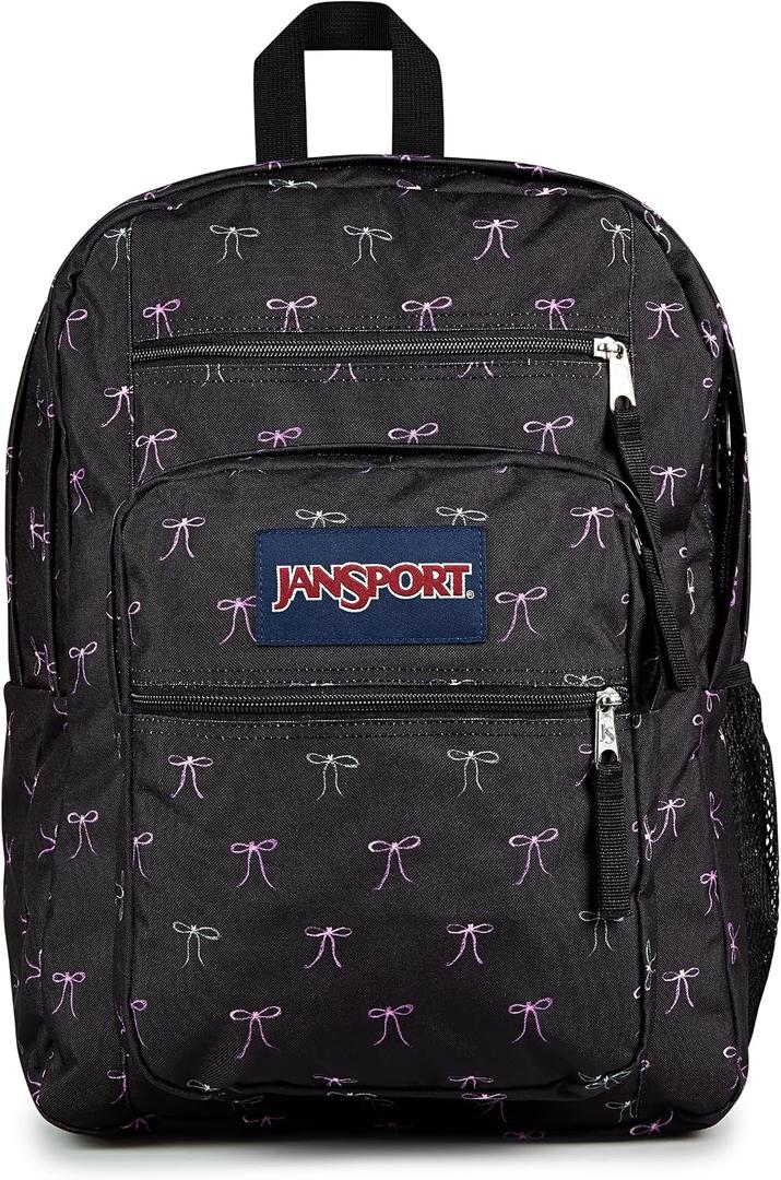 JanSport Laptop Backpack - Computer Bag with 2 Compartments, Ergonomic Shoulder Straps, 15” Laptop Sleeve, Haul Handle - Bad Bows, One Size