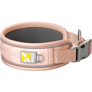 Premium Dog Collar | Super Adjustable for All Breeds, Quick Release Buckle | Extra Soft and Widened Padding & Reflective Trim Design for Safety (Large, Pink)