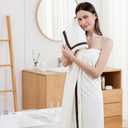 XIQ 40x80 Inches Bath Sheets Extra Large Bath Towels Set Super Soft Quick Dry Luxury Microfiber Shower Towels for Bathroom White,1PCS