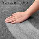 ISEAU 2x6 Soft Runner Rug for Hallway, Washable and Non-Slip, Grey